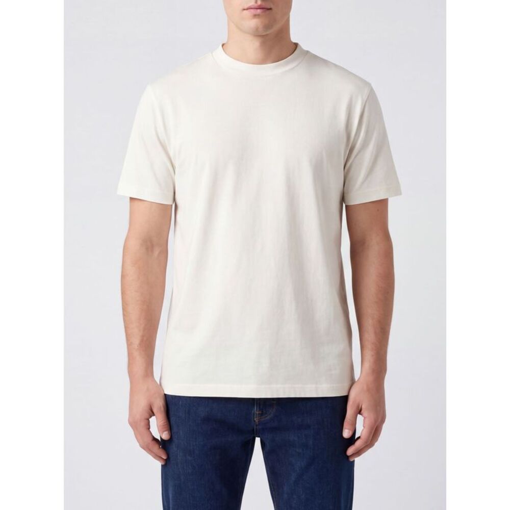 Brioni Men Crew Neck Short-Sleeved T-Shirt Brioni Crafted In Soft Pure Cotton